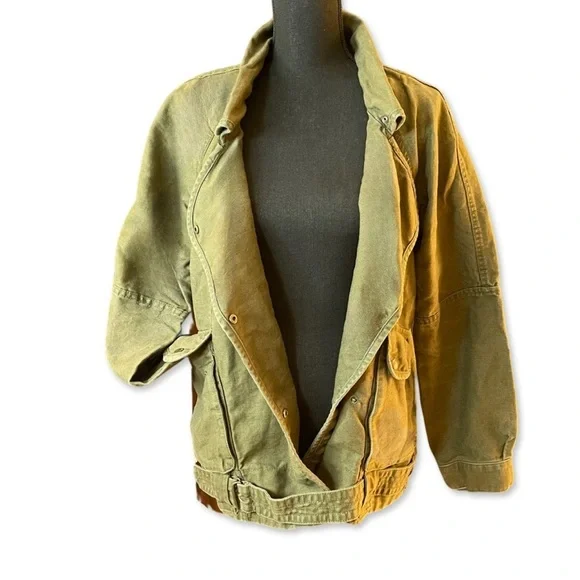 WILFRED Free Artizia Women’s Utility Dab Olive Green Army Green Size Medium - Picture 5 of 12
